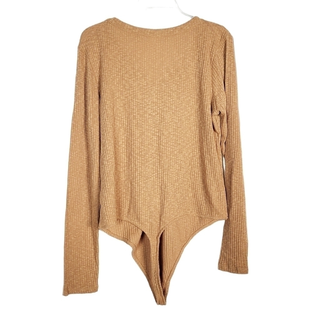 BP long sleeve henley ribbed bodysuit NWT - Picture 2 of 4